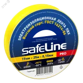 Изолента Safeline 19/25 желтый