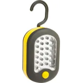Фонарь светодиодный NPT-W02-3AAA 24+3LED пластик+резина