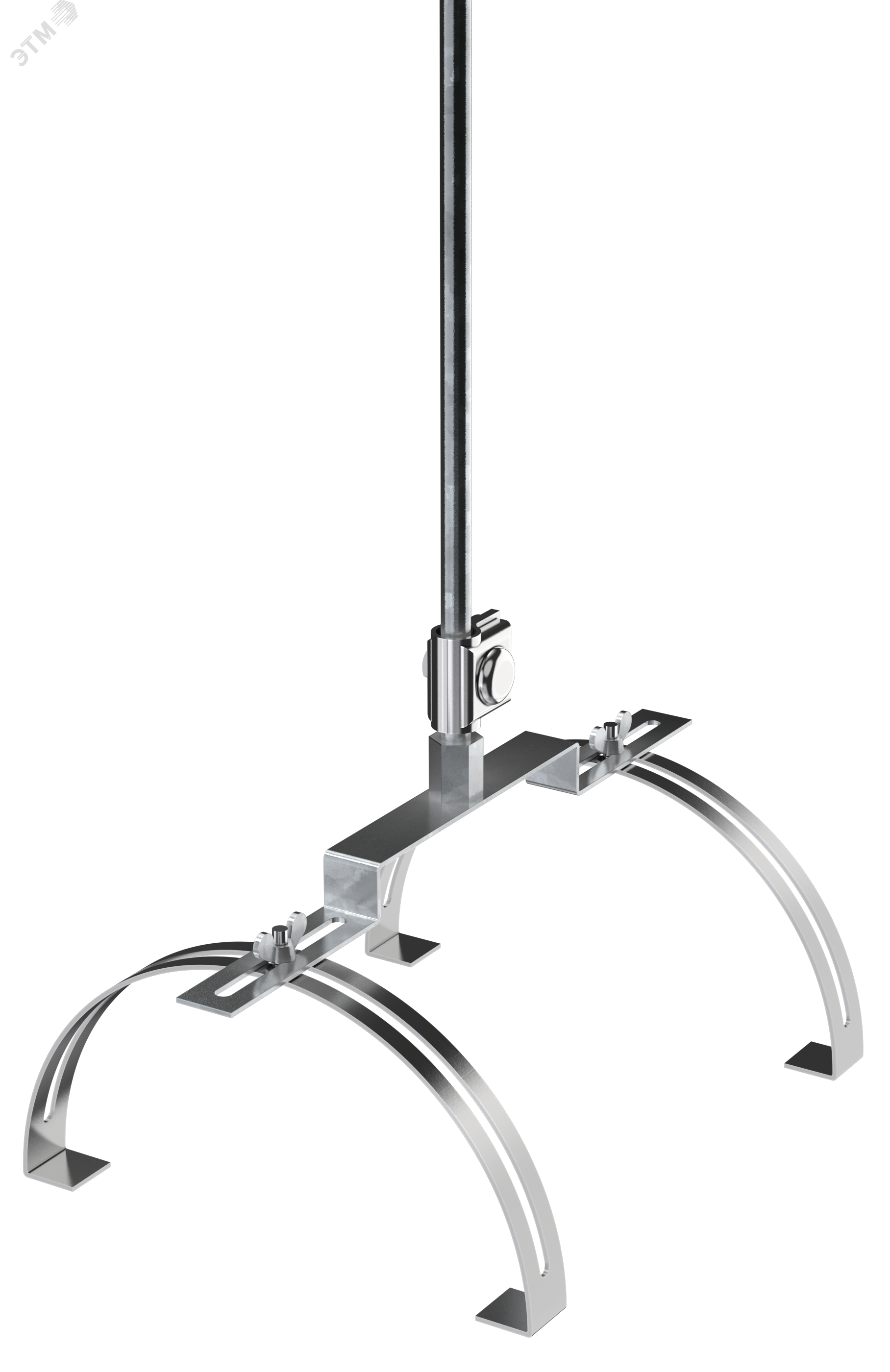 Комплект молниеприемника 2м для круглого конька IEK