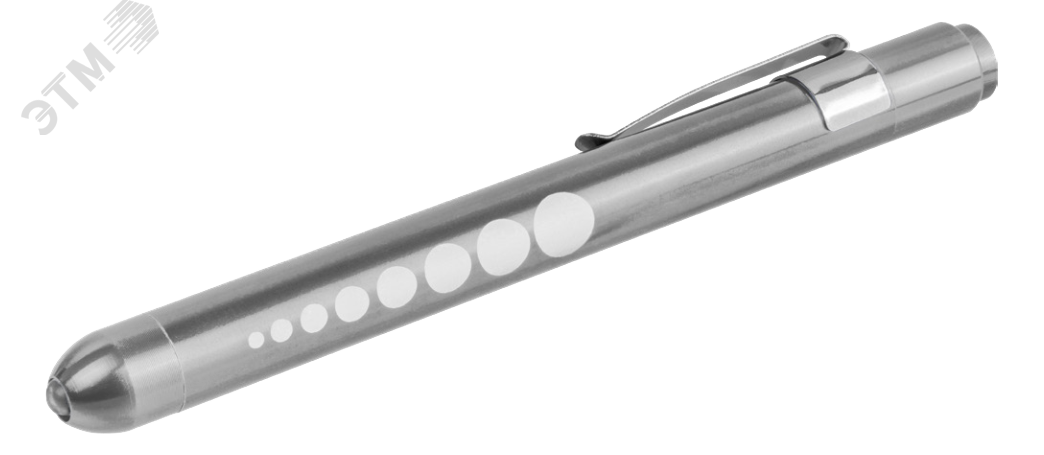 Фонарь светодиодный NPT-CM16-2AAA 0.2Вт LED 30лм 20м металл