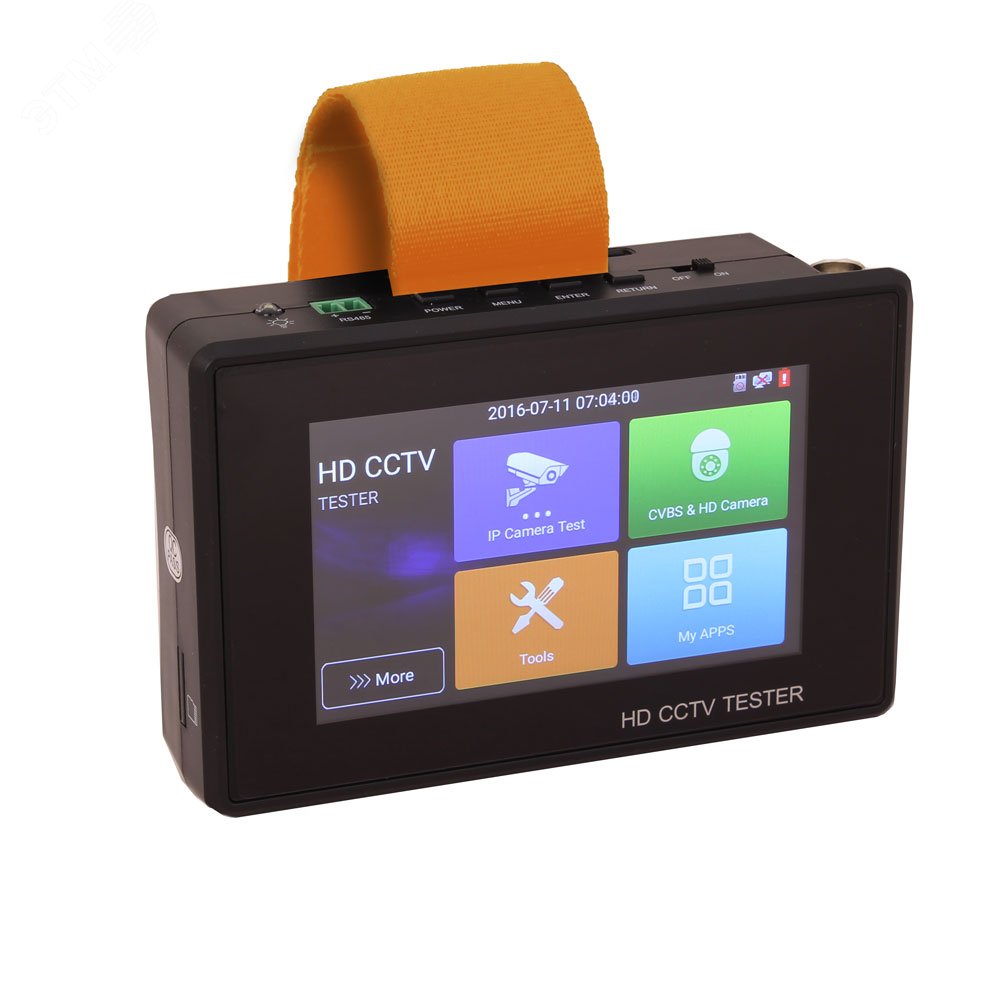 Монитор-тестер наручный AHD/CVI/TVI/CVBS и IP-видеосистем LCD 4