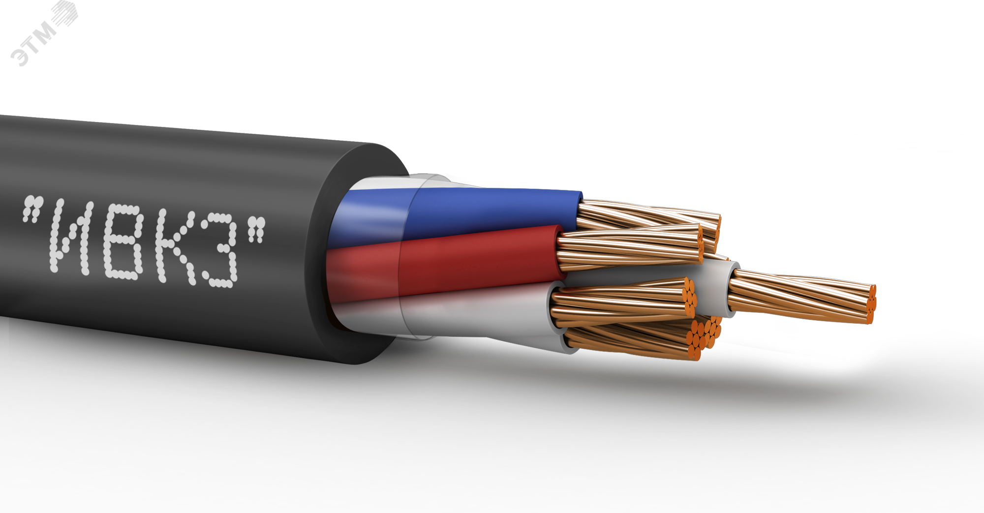 Провод монтажный МКШМнг(A)-HF 10х0.75  ТРТС