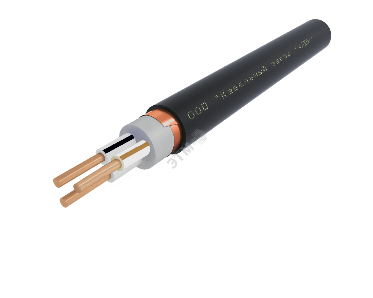 Кабель силовой ВВГЭнг(А)-LS 3х4.0 ок-1 Ч. бар