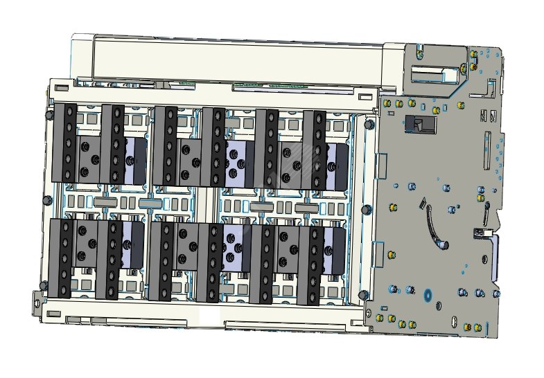 Кассета с выкатными направляющими AL-S40~50F3 AVFS, поставляется только в комплекте с воздушным автоматическим выключателем, выписывается отдельным артикулом.