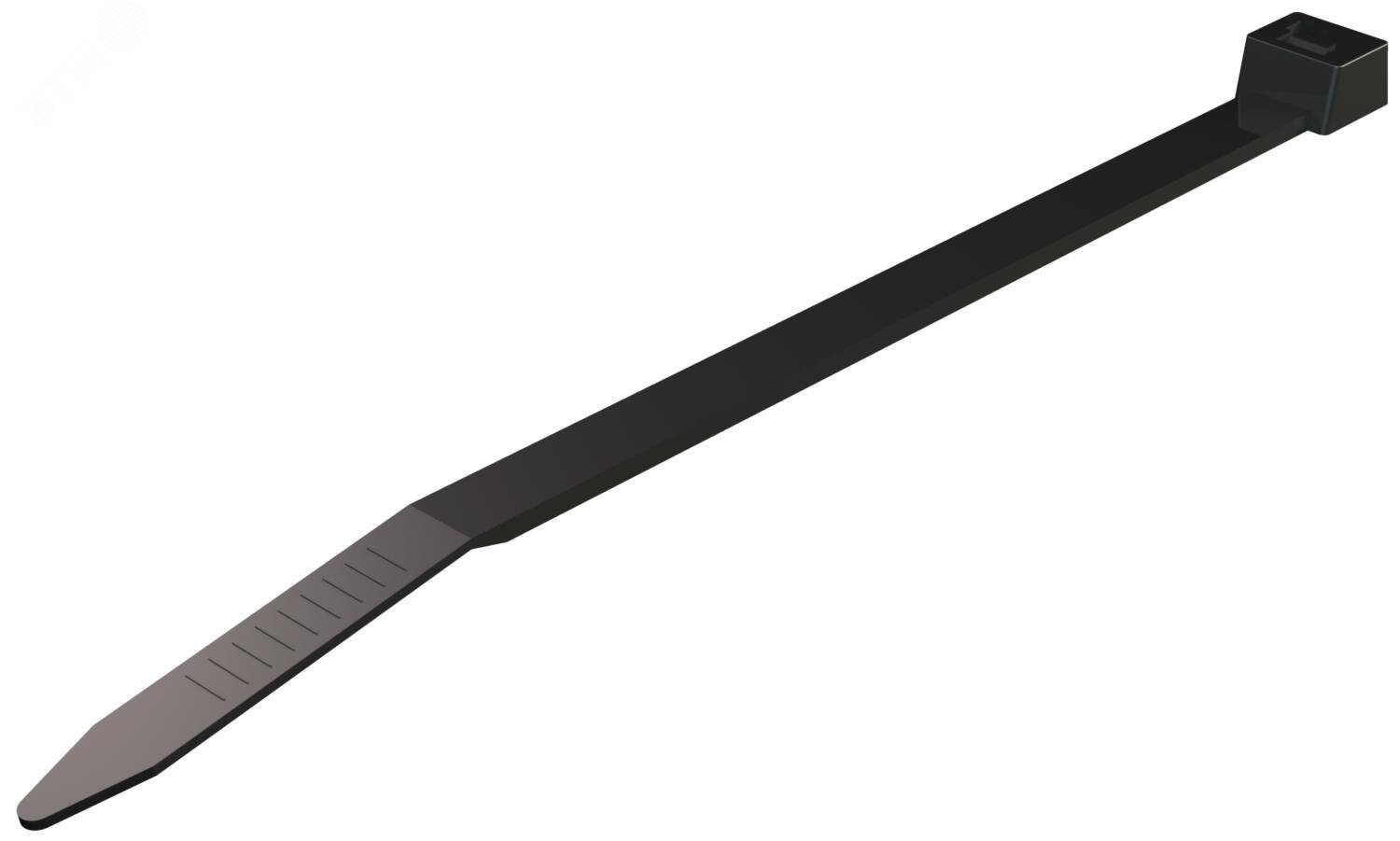 Кабельная стяжка чёрная УФ стойкая 3,6x290mm