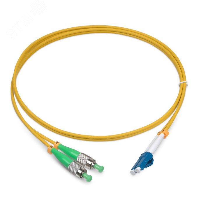 Шнур оптический duplex 2м FC/APC-LC/UPC 9/125 sm LSZH