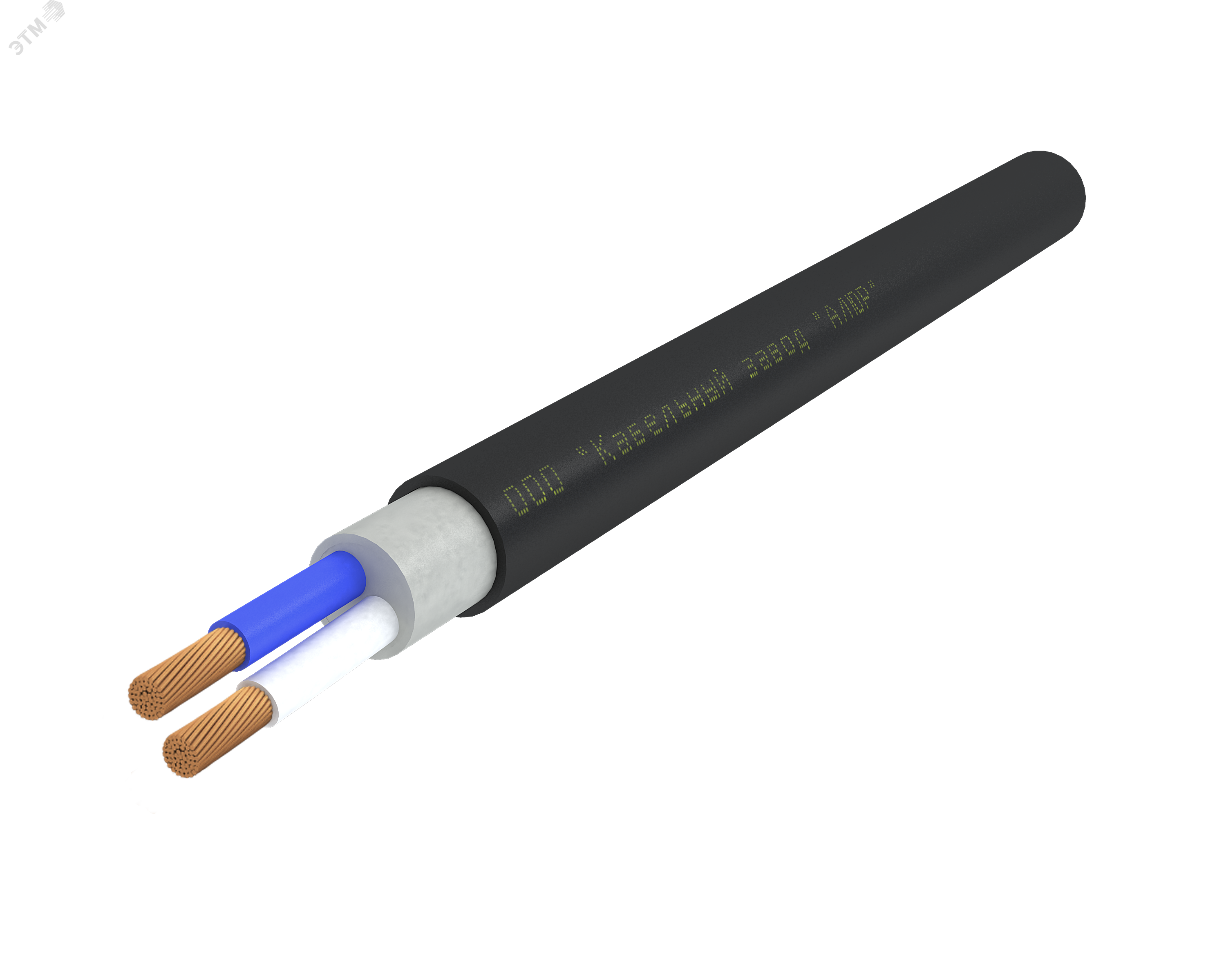 Кабель силовой КГВВнг(А)-LS 2х6(N) 220/380-3 100м