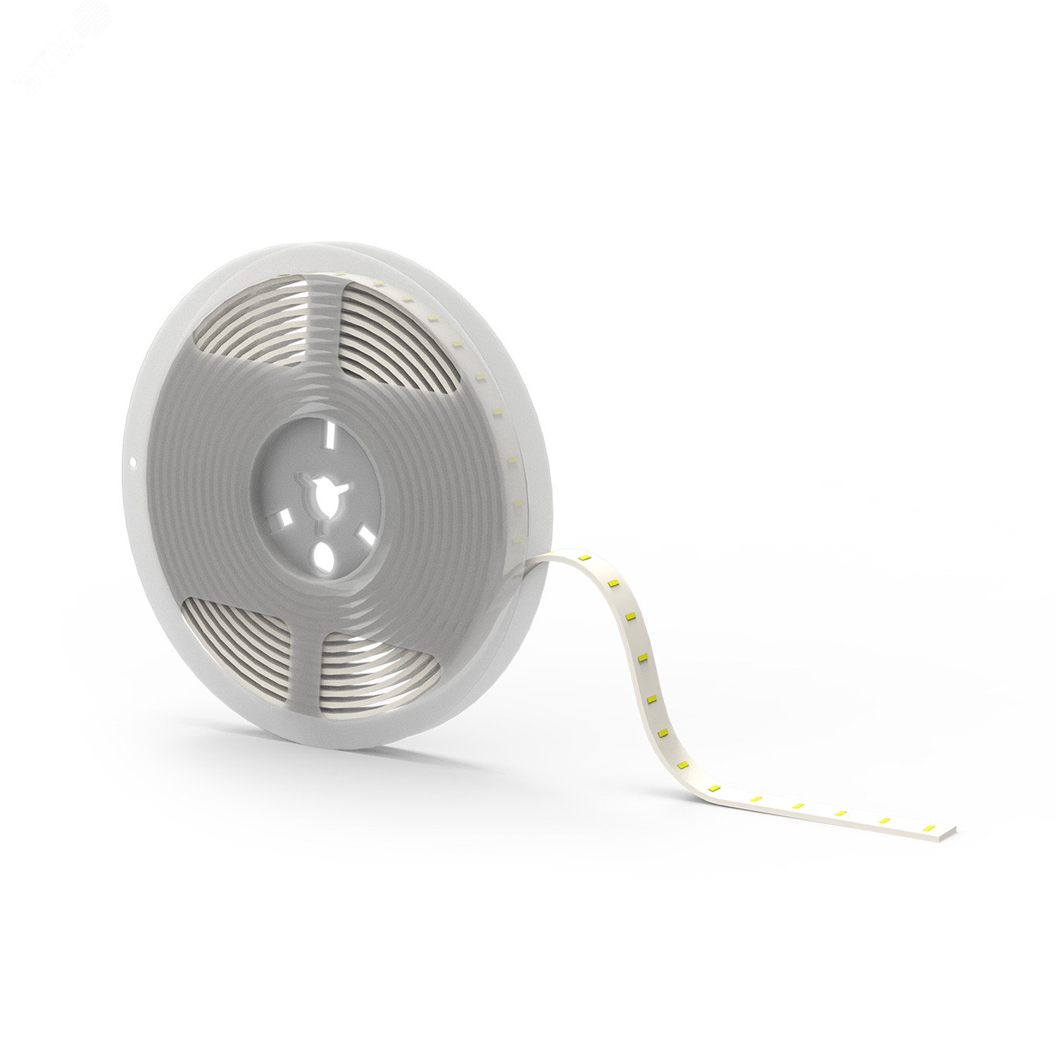 Лента светодиодная LED 2835/60-SMD 4,8 Вт/м 170 Лм/м 3000К теплый белый IP20 12 В DC 8 мм (катушка 5 м ZIP bag) Elementary
