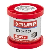 Припой , ПОС 40, проволока, 200г, 1мм