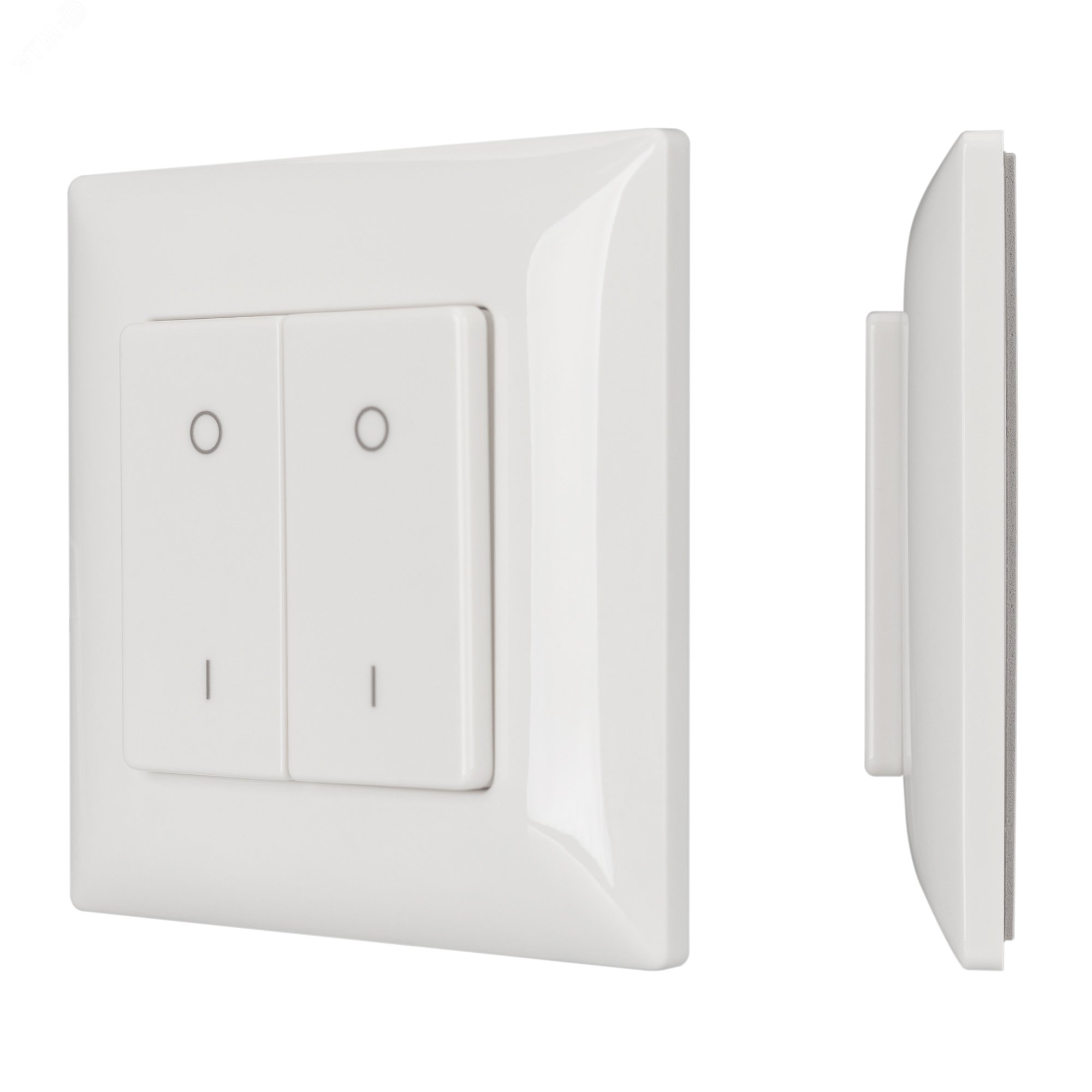 Панель SMART-P47-DIM-P-SUF (3V, 2 зоны, Knob, 2.4G) (ARL, Пластик)