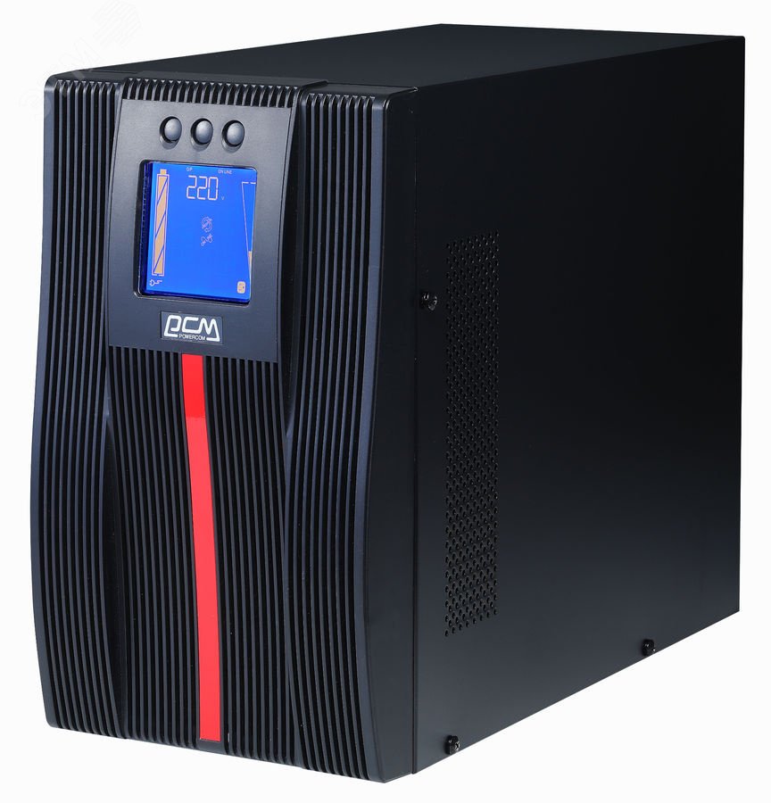 Источник бесперебойного питания Online Macan 1500 Ва/ 1500Вт 1/1 4 мин Tower 6 x IEC320-C13 USB, RS-232, SNMP