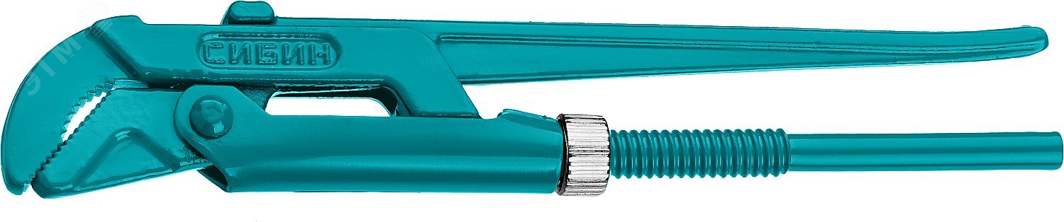 Ключ трубный с изогнутыми губками N0, 3/4'', 250 мм