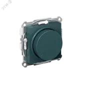 ATLASDESIGN СВЕТОРЕГУЛЯТОР (диммер) повор-нажим, LED, RC, 400Вт, мех., ИЗУМРУД