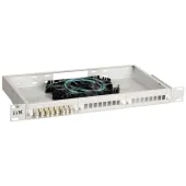Кросс 1U укомплектованный LC (duplex) 8шт (OM3)