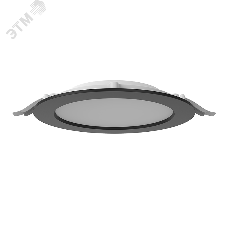 Светильник светодиодный ДВО-DL-01 Slim 40Вт 4000К 221х40 мм IP65/40 черный опал DALI