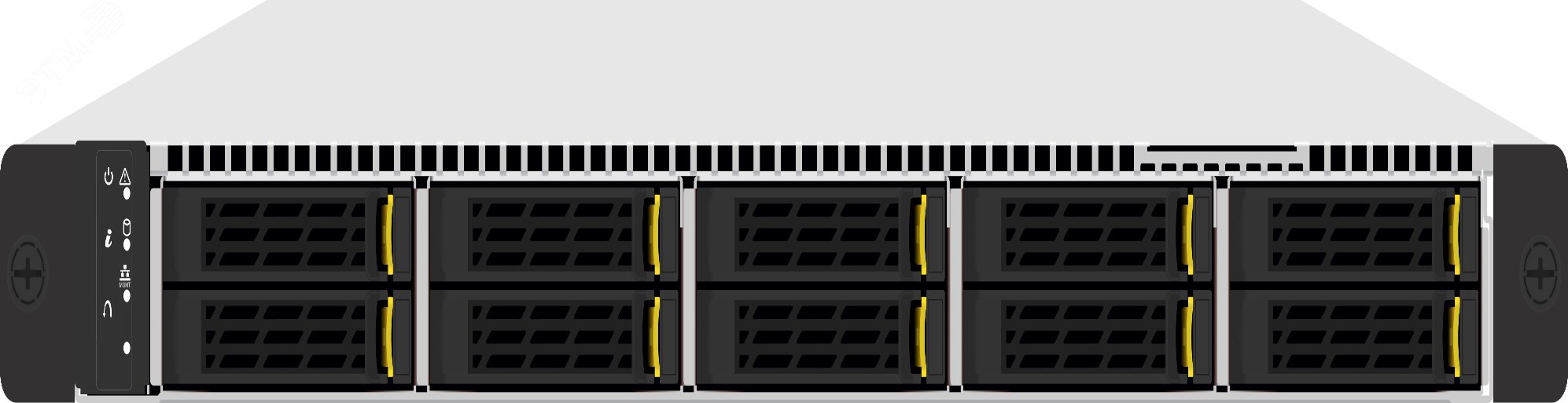 Сервер универсальный X2-105 S24 1U, до 24 накопителей, ОЗУ до 6 ТБ DDR4