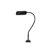 Армата 045-04 станочный (LED, 6Вт 4000К 12-36В, на основании,IP68, гибкая стойка 545 мм), черный