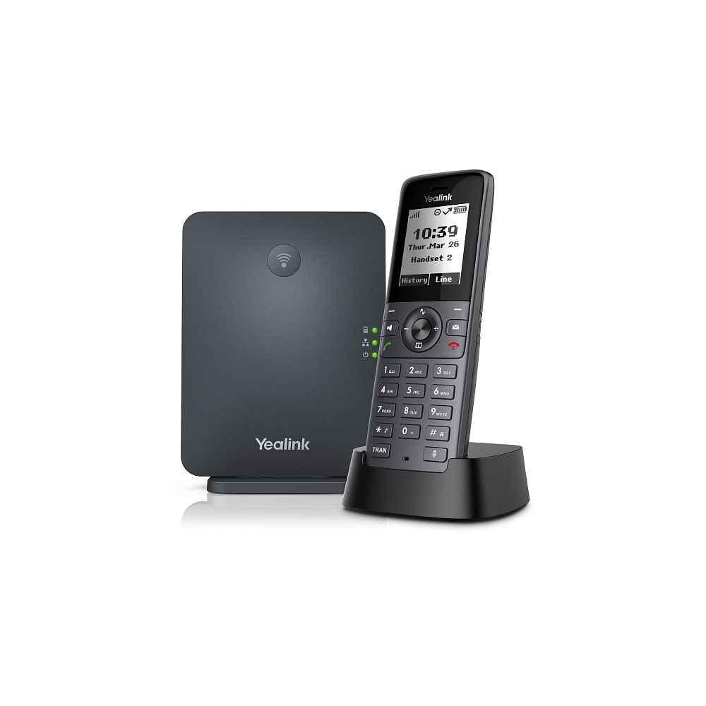 Система IP-DECT  (Базовая станция W70B и Телефон IP-DECT W71H) до 10 SIP-аккаунтов с независимой настройкой