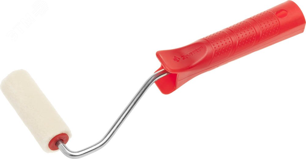 Валик ''ВЕЛЮР'', 100% шерсть, ворс 4мм, ручка 6мм, d=15/70мм, Эксперт