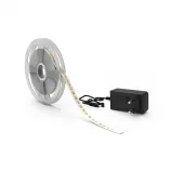 Лента светодиодная LED (комплект лента и драйвер) 2835/120-SMD 12 Вт/м 1200 Лм/м 4000К белый IP65 12 В DC 8 мм (катушка 5 м) Basic