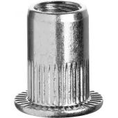Заклепки стальные резьбовые с насечками М5, станд. бортик, 20 шт, Профессионал