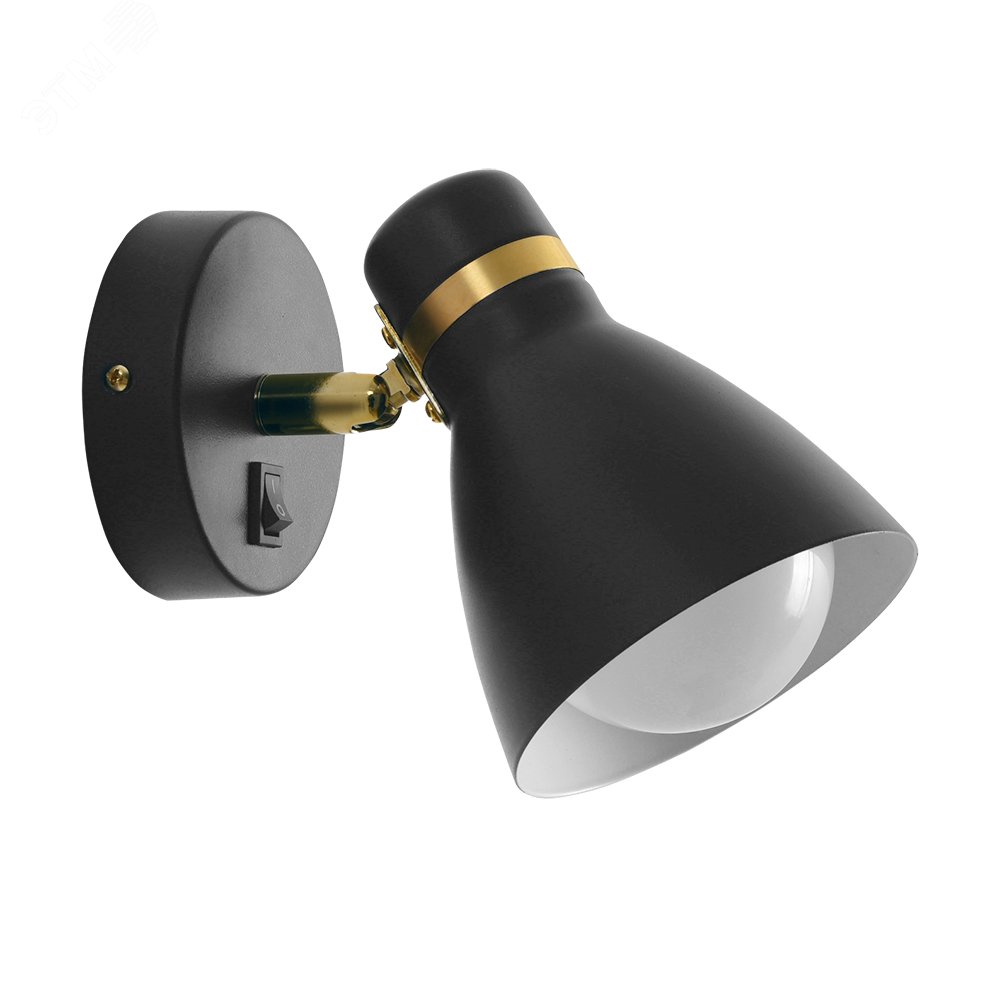 Спот Arte Lamp FAFNIR A5047AP-1BK 1*E27 Металл Чёрный
