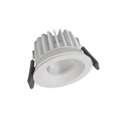 SPOT LED FIX 8W/4000K WT DIM(отсечка R,C) IP44 670Lm белый (пред арт ...811270 ) LEDVO - свет-к