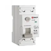 Выключатель дифференциального тока ВД-100N  2P 16А 10мА тип AC эл-мех 6кА PROXIMA EKF