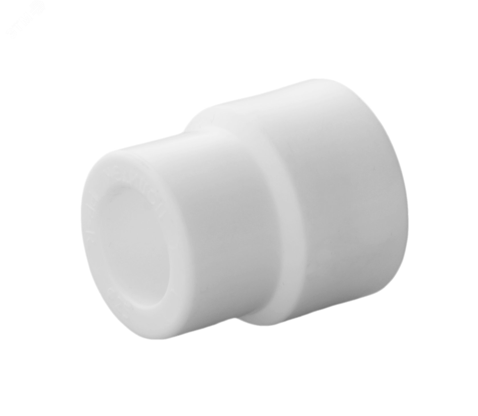 Муфта переходная внутр./внутр. 90/75 PPRC (БЕЛЫЕ)