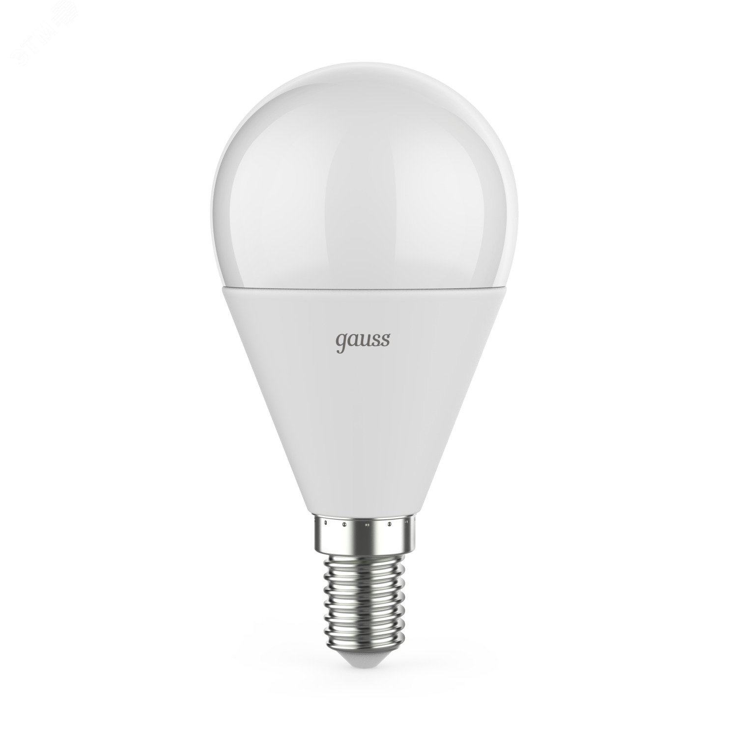 Лампа светодиодная LED 7 Вт 590 лм 4100К AC150-265В E14 шар P45 нейтральный диммируемая Black