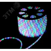 Дюралайт LED, свечение с динамикой 3W - мульти RYGB, 30 LED/м, 100 м