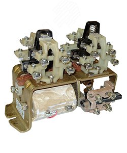 Контактор электромагнитный МК1-66А У3, 220В, 6з+6р, IP00
