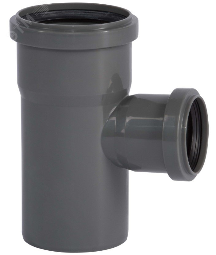Тройник 87,5 градусов 75х50 внутренняя канализация