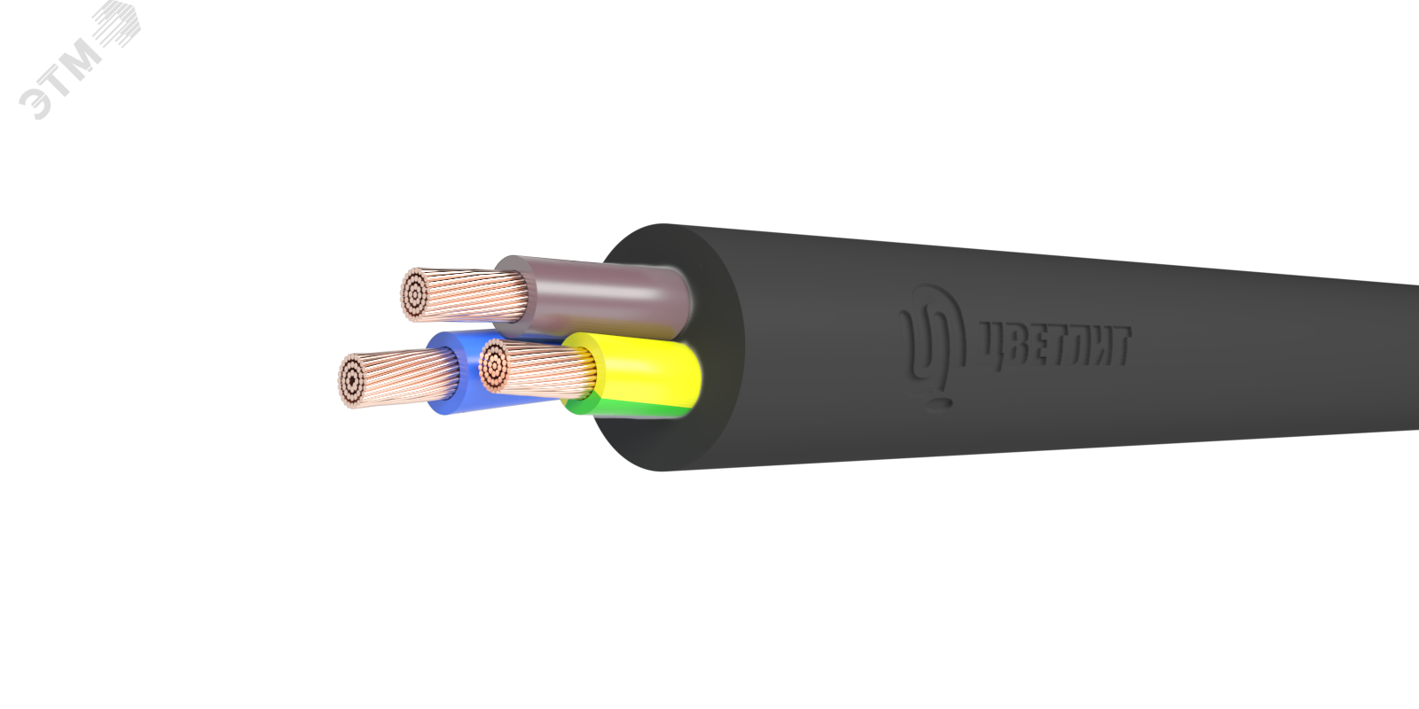 Кабель силовой КГТП-ХЛ 2х120(N)+1х95(PE) 380/660-2 ТРТС