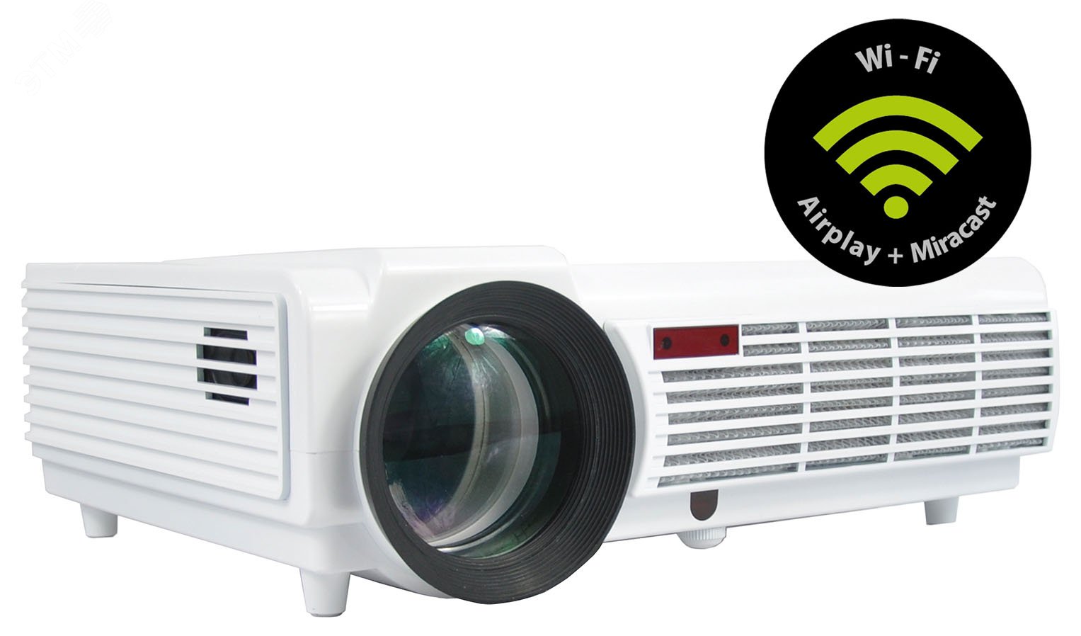 Проектор ламповый для экрана  CS-PRO.09WT.WXGA-W LCD 3000Lm LS 300Lm ANSI (1280x720) 2xUSB typeA 2xHDMI