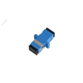 Адаптер оптический, SM 9/125, SC/UPC-SC/UPC, одинарный, синий, уп-ка 2шт.