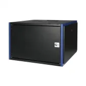 Шкаф настен. 19', 4U 600х600, дв. мет, чер. DATAREX
