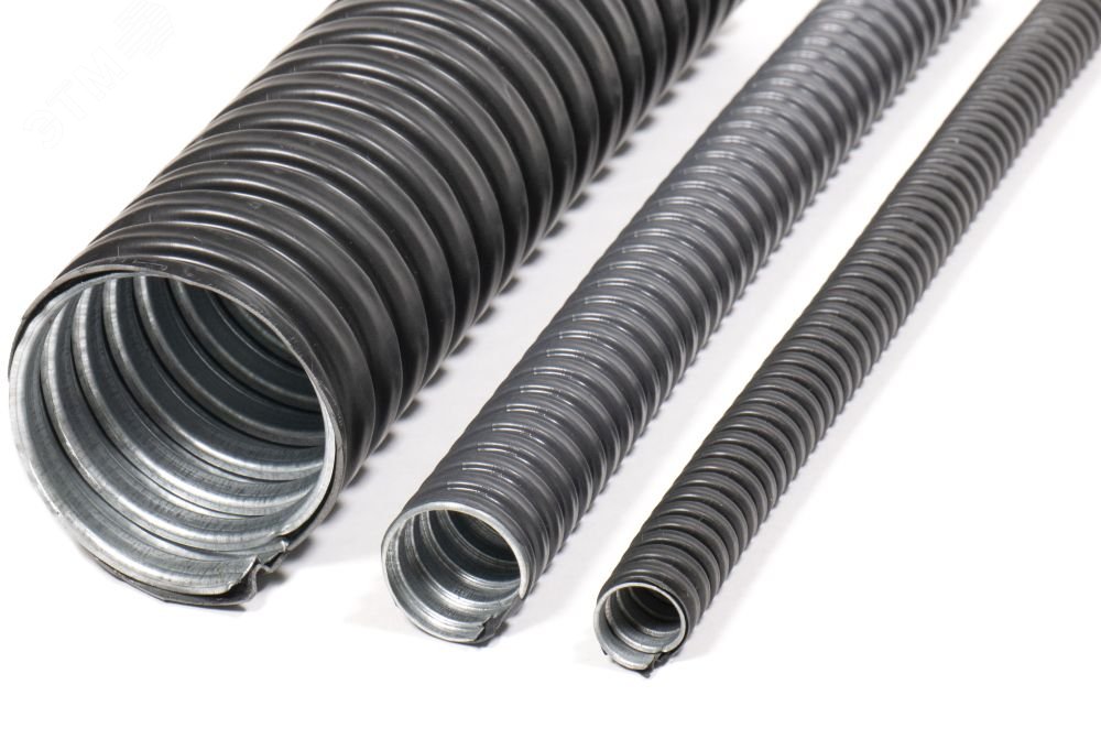 Металлорукав в ПВХ изоляции МРПИ НГ  75  (10 м/уп.) черный