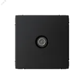 ARTGALLERY TV ТВ розетка оконечная 1DB, механизм, карбон