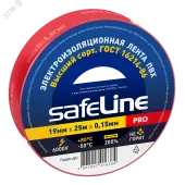Изолента Safeline 19/25 красный