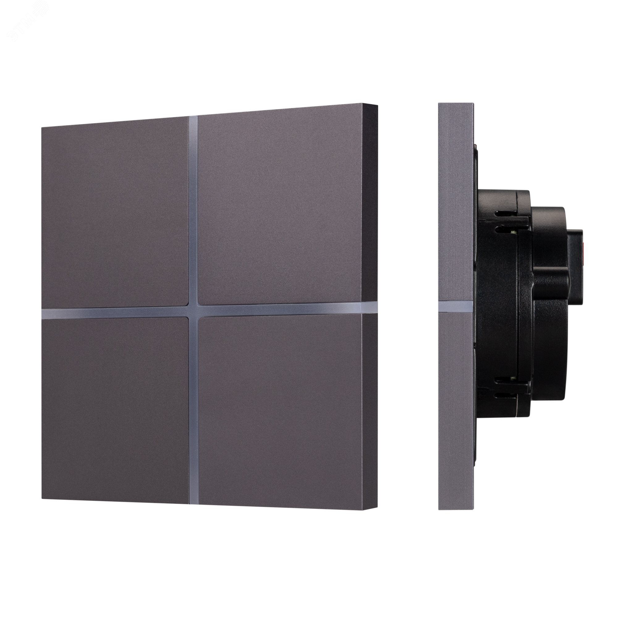Панель сенсорная KNX-304-13-IN Grey (BUS, Frameless) (IARL, IP20 металл, 2 года)