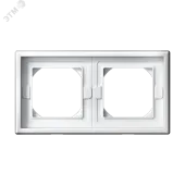 ARTGALLERY рамка 2-постовая IP44,  белый