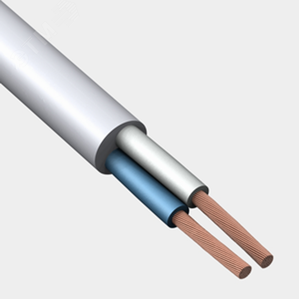 Провод ПВС 2х0,75 (20м)