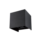 2x5W/3000+4000+6000K IP65 2x500Lm Чёрный - Светодиодный настенный светильник FL-LED WallCube FOTON LIGHTING