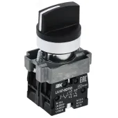 Переключатель LA167-BDF53 3 полож. 2з черный