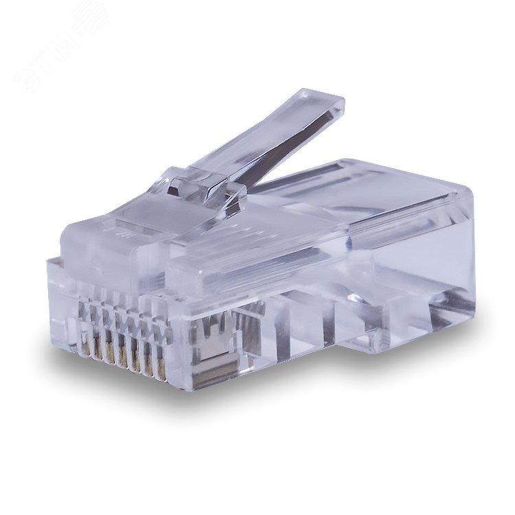 Коннекторы 8P8C UTP 5e 3U (RJ-45) 2pb уп. 100шт