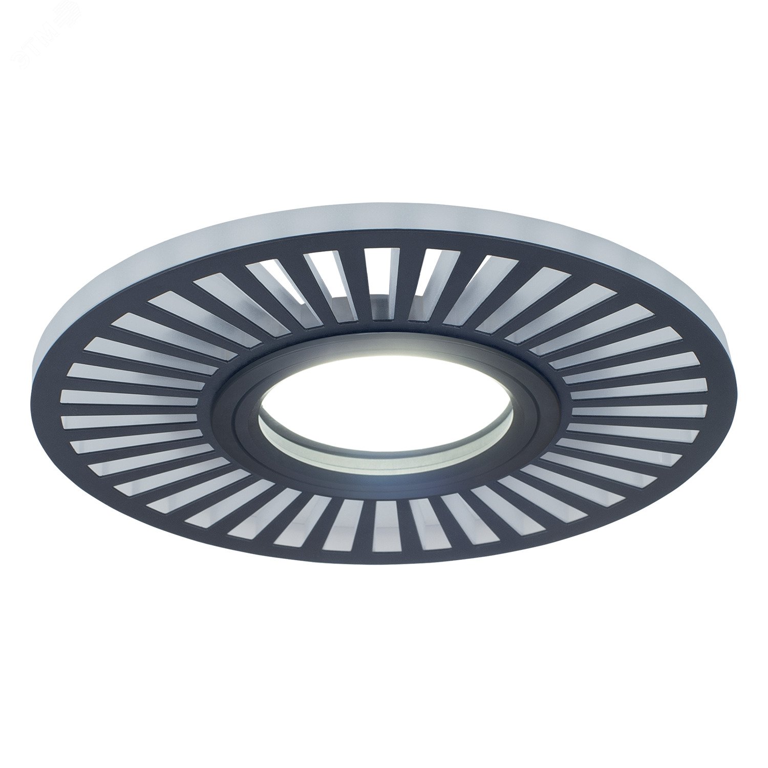 Светильник встраиваемый ДВО под лампу 3 Вт (max) 4000К IP20 d95х25 мм монт d60 мм Backlight Gauss