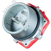 Штекер DS4, механизм, 400А, 380-440V, 3P+E +2pilot, металл, IP67