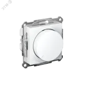 ATLASDESIGN СВЕТОРЕГУЛЯТОР (диммер) повор-нажим, LED, RC, 400Вт, мех., БЕЛЫЙ