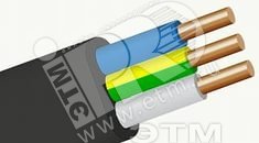 Кабель силовой ВВГ-Пнг(А)-LSLTx 3х10 (N.PE)-0.660 однопроволочный (барабан)